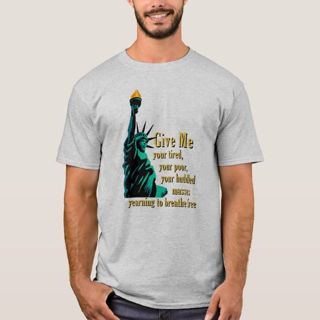 Statue of Liberty t-shirt - freedom (Front)