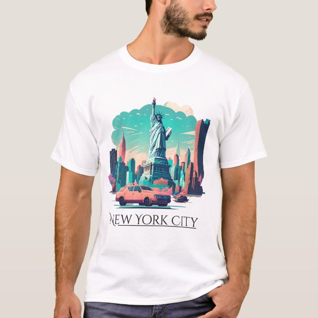 Statue of Liberty T-shirt New York City (Front)