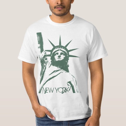 Statue of Liberty T_shirt New York Value T_shirt