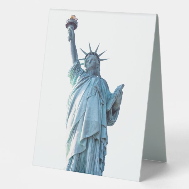Statue of liberty  table tent (Front)