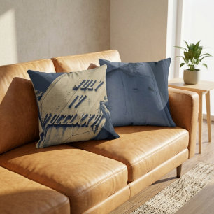 Statue Of Liberty Tablet Throw Pillow