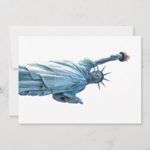 Statue of liberty  thank you card