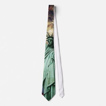 Statue Of Liberty Tie by Lasting__Impressions at Zazzle