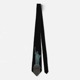 Statue of Liberty Tie NY City Souvenir Necktie