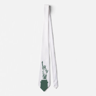 Statue of Liberty Tie NY City Souvenir Necktie