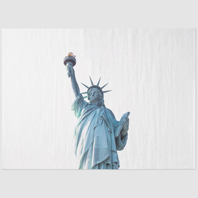 Statue of liberty   tissue paper (Front)