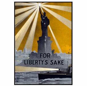 Statue of Liberty Torch & US Navy World War II   