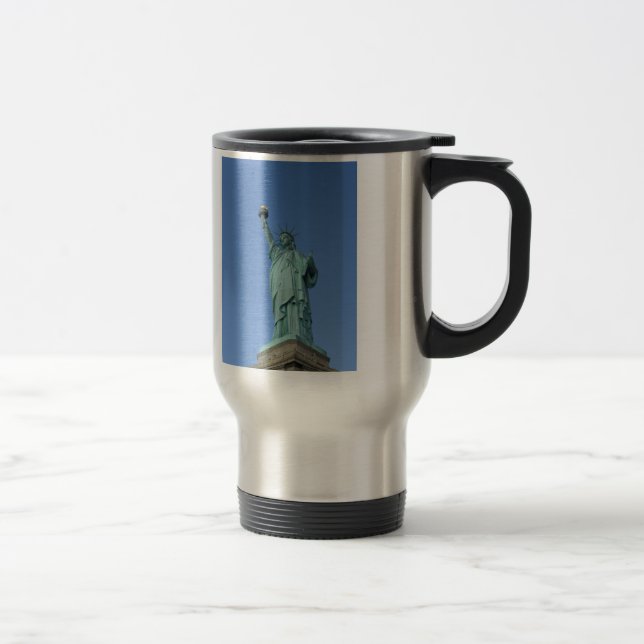 Statue of Liberty Travel Mug (Right)