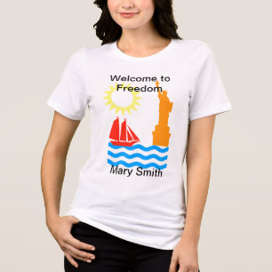 Statue of Liberty Tri-Blend Shirt