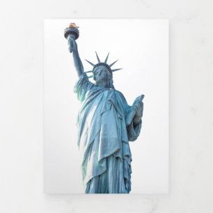 Statue of liberty Tri-Fold announcement