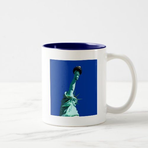 Statue of Liberty Two_Tone Coffee Mug
