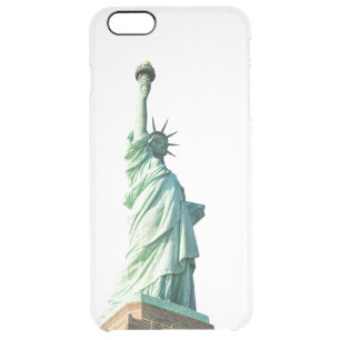 Statue of liberty  clear iPhone 6 plus case