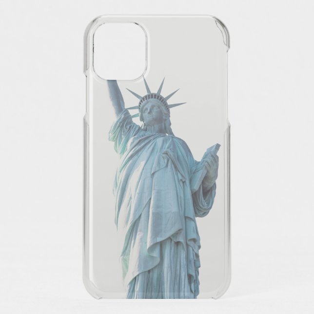 Statue of liberty  uncommon iPhone case (Back)