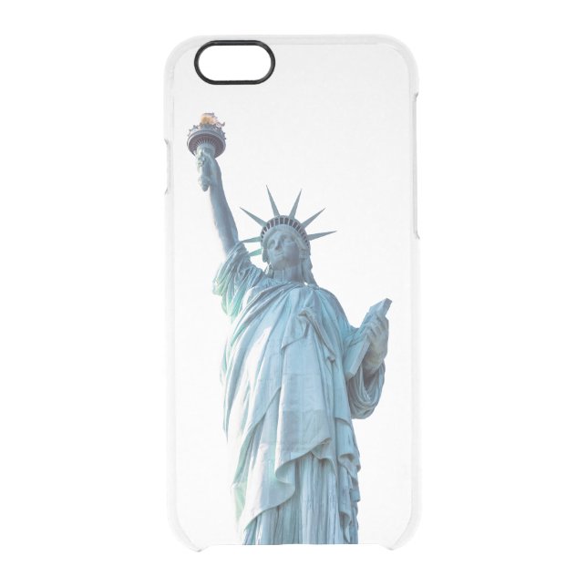 Statue of liberty   uncommon iPhone case (Back)