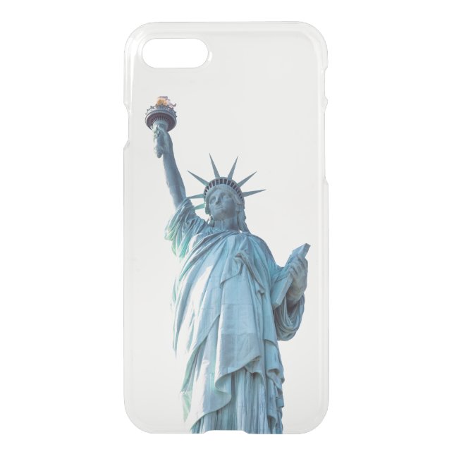 Statue of liberty  uncommon iPhone case (Back)