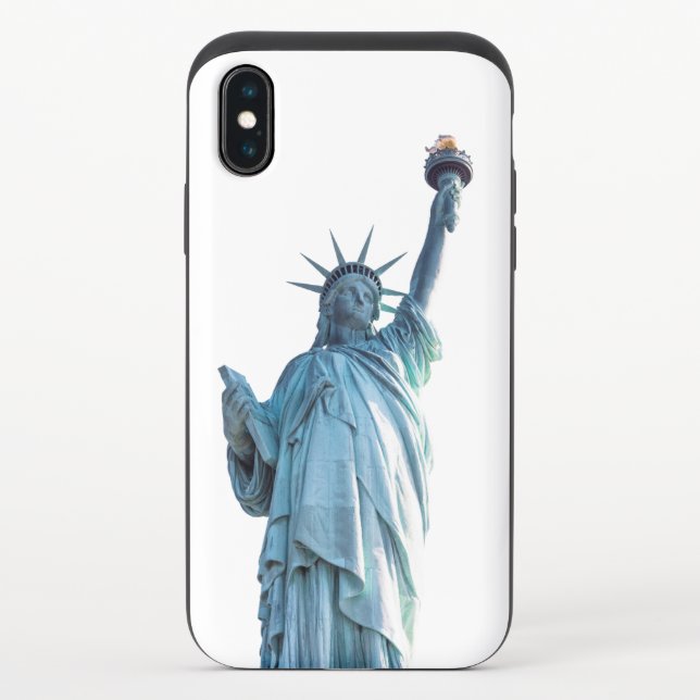 Statue of liberty  uncommon iPhone case (Back)
