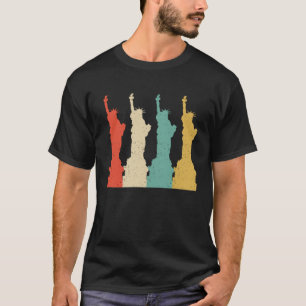Statue of Liberty Vintage Retro New York NY Touris T-Shirt