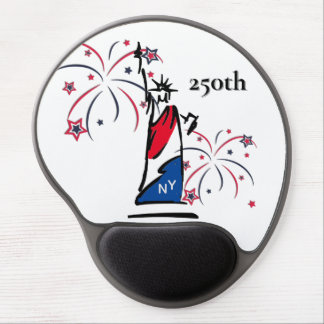 Statue of Liberty w/ Fireworks 250th Independence Gel Mouse Pad