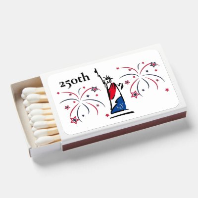 Statue of Liberty w/ Fireworks 250th Independence