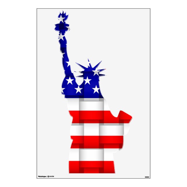 Statue Of Liberty Wall Decal (Front)