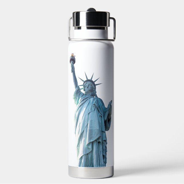 Statue of liberty  water bottle (Back)