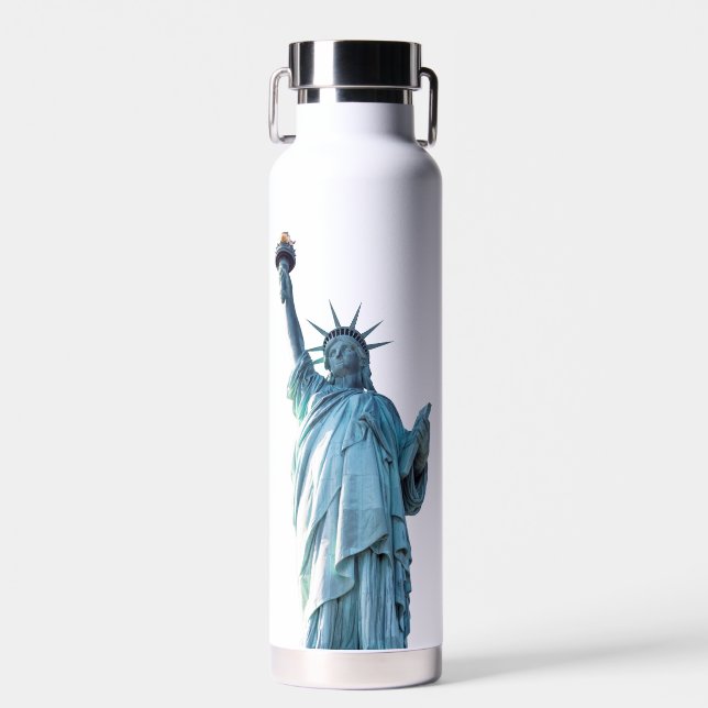 Statue of liberty  water bottle (Front)
