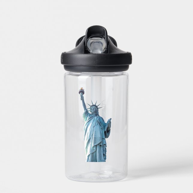 Statue of liberty    water bottle (Front)