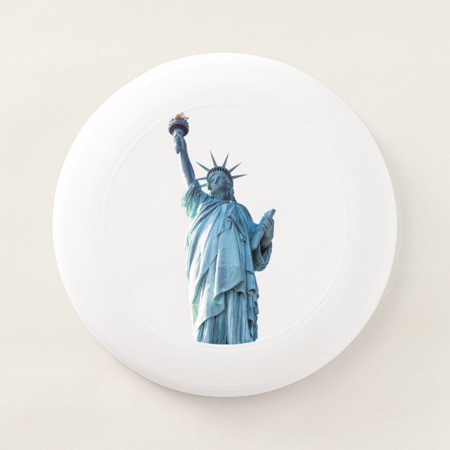 Statue of liberty   Wham-O frisbee (Front)