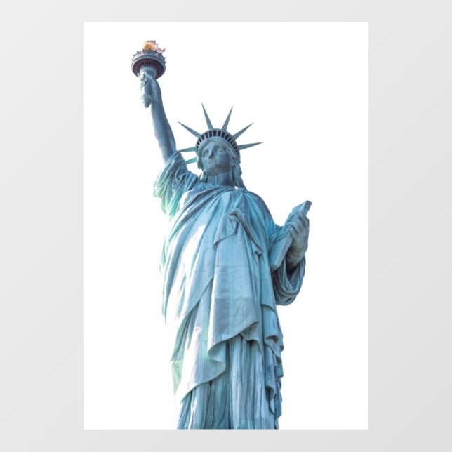 Statue of liberty  window cling (Sheet)