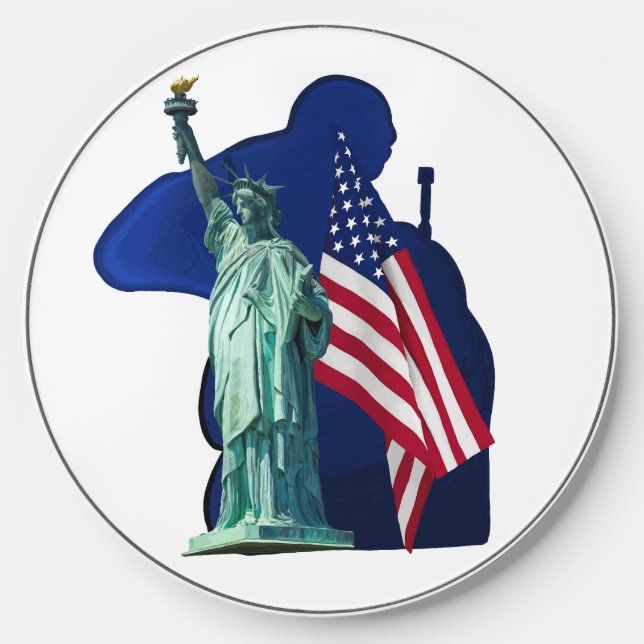 Statue of Liberty Wireless Charger (Front)