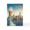Statue of Liberty With Birthday Ice Cream Cone