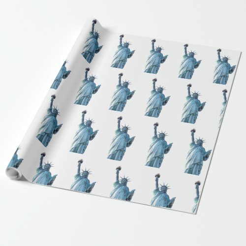 Statue of liberty   wrapping paper