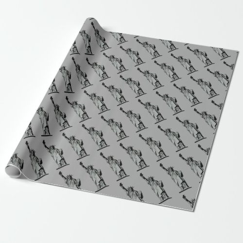 Statue of Liberty Wrapping Paper