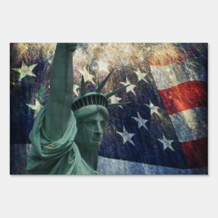 Statue of Liberty Yard Sign