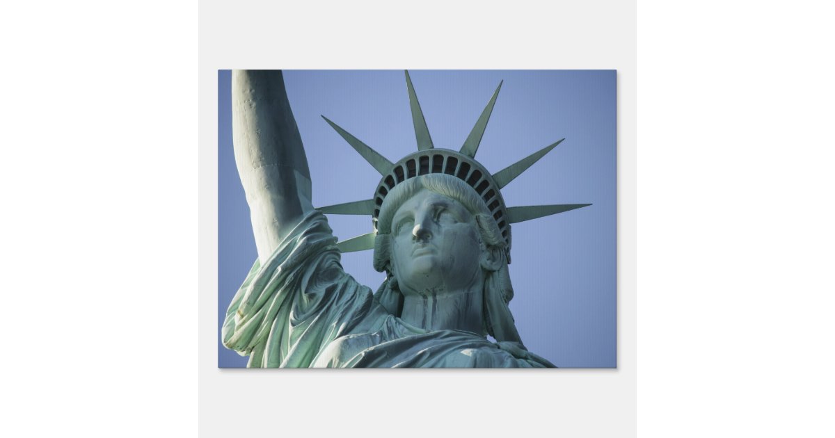Statue of Liberty yard sign Zazzle