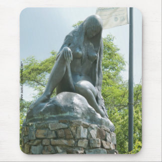 Statue of Lorelei Mouse Pad