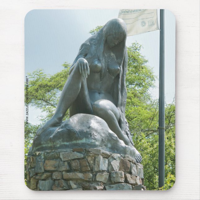 Statue of Lorelei Mouse Pad (Front)