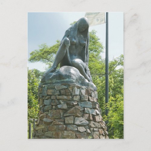 Statue of Lorelei Postcard