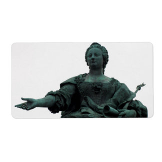 Statue Of Maria Theresia Label