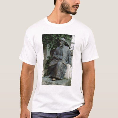 Statue of Moses Maimonides T_Shirt