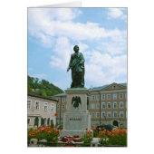 Statue of Mozart in Salzburg (Front)