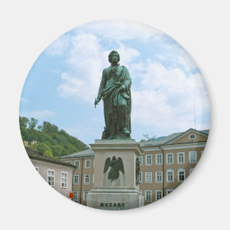 Statue of Mozart in Salzburg Magnet