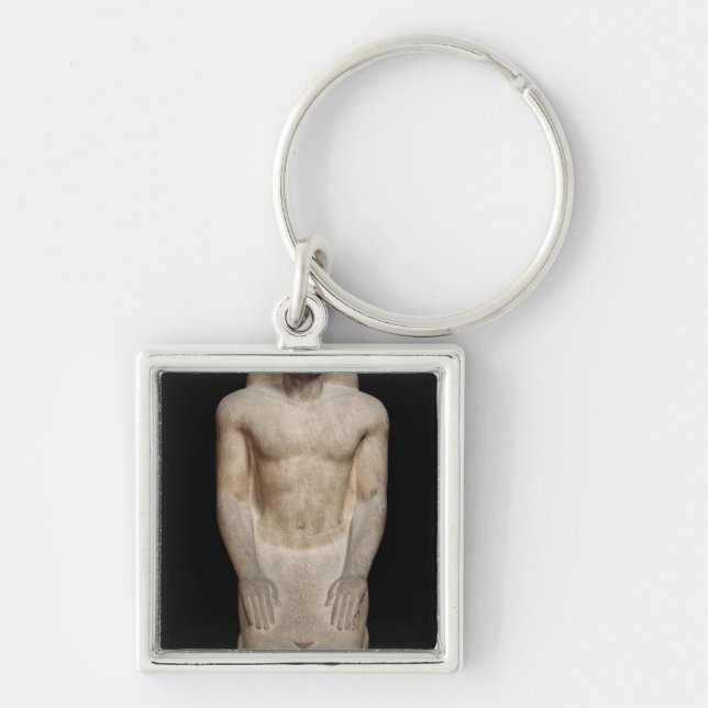 Statue of Nakhtorheb kneeling Keychain (Front)