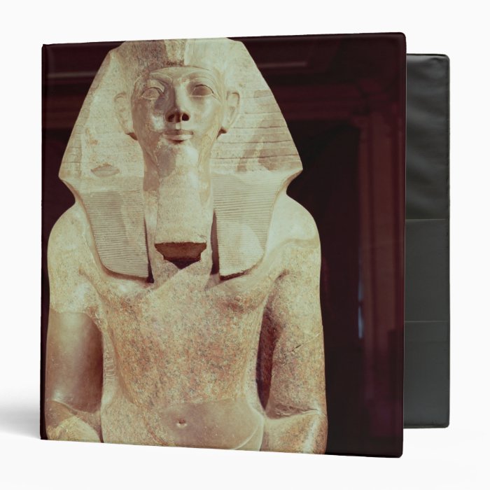 Statue of Queen Makare Hatshepsut 3 Ring Binder