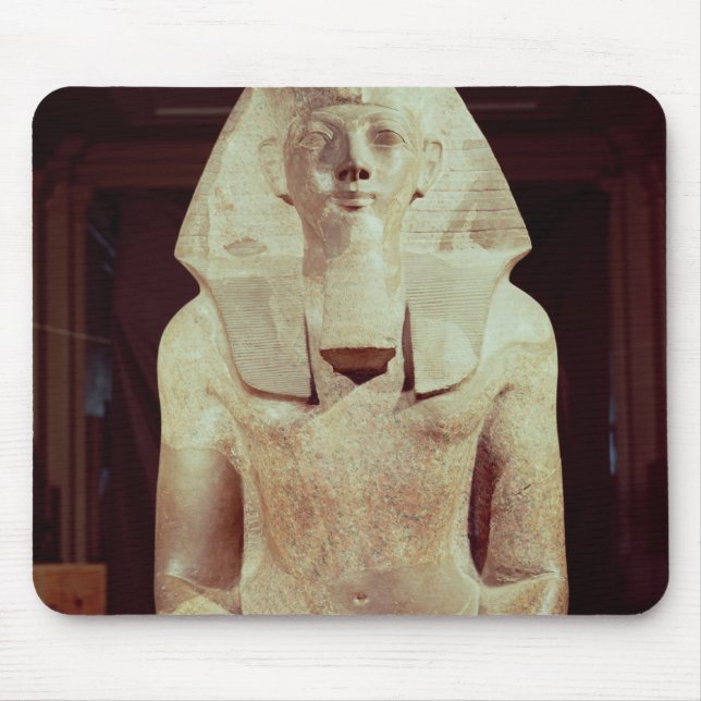 Statue of Queen Makare Hatshepsut Mouse Pad (Front)