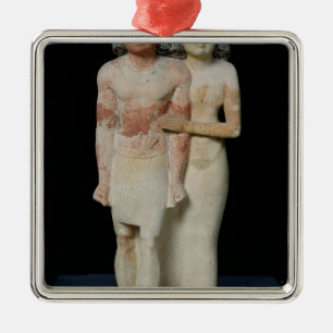 Statue of Raherka and Meresankh, Old Kingdom Metal Ornament