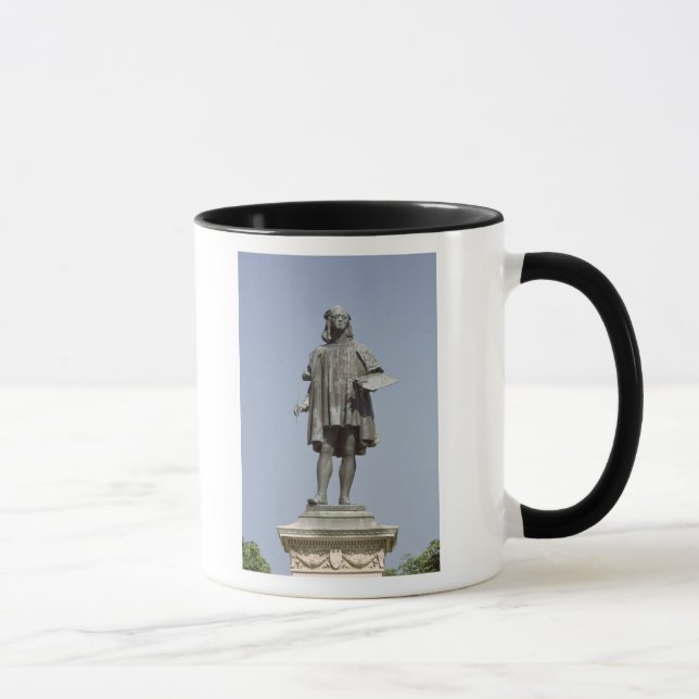Statue of Raphael Sanzio of Urbino, 1897 Mug (Right)