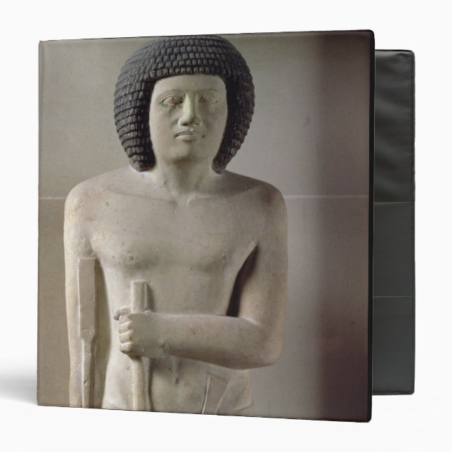 Statue of Sepa, Old Kingdom (painted limestone) Binder (Front/Inside)