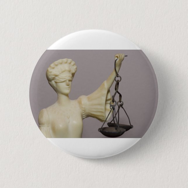 Statue of the goddess Themis Button (Front)