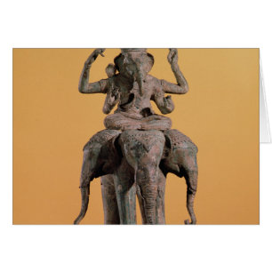 Statue of the Hindu God Ganesh Cards